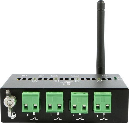 Produktbild Allnet MSR IO Zentrale ALL4175v2 / Netzwerk Schaltgerät 4fach Relais 230VAC/10A (Schaltaktor)