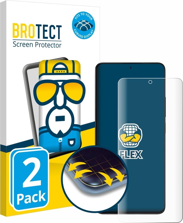 Immagine prodotto BROTECT Full-Cover Pellicola (2 Pezzo/i, Xiaomi Poco X6 Pro)