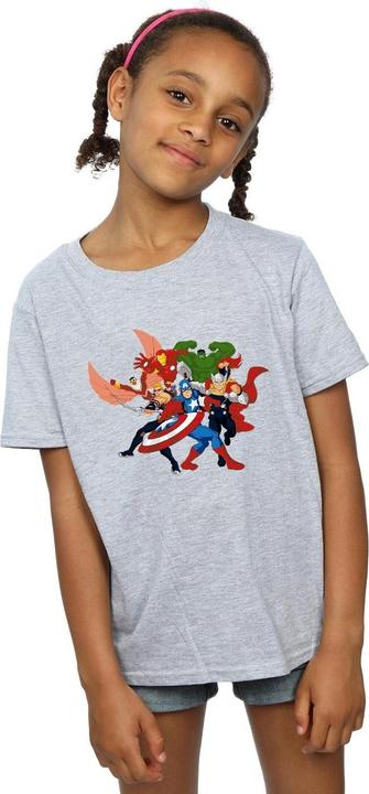 Produktbild Avengers Assemble Comic Team TShirt Mädchen (152, 158)