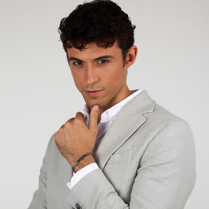 Immagine prodotto Maserati Bracciale iconico (21.50 cm, Acciaio inossidabile)