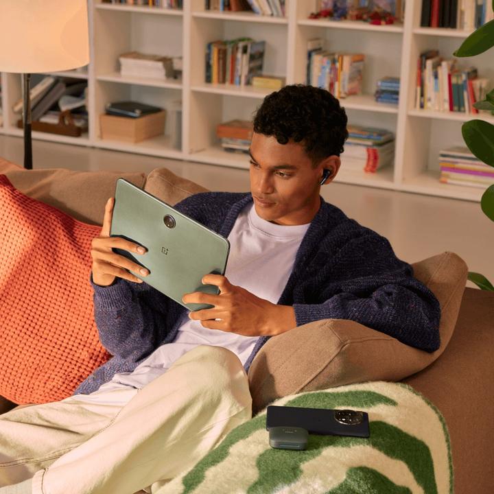 Actual product image OnePlus Pad (WLAN only, 11.60", 128 GB, Halo Green)