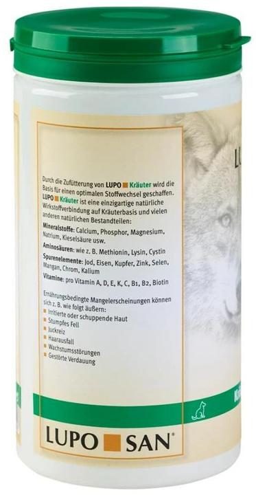 Image du produit Luposan Lupo Herbes en poudre (Senior, Adulte, Chiot + chaton, 1 pcs, 1110 g)
