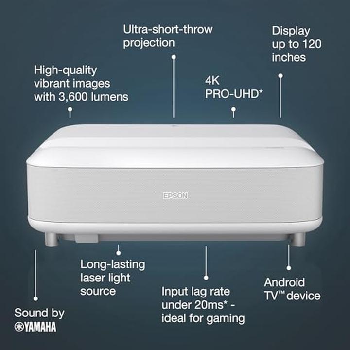 Produktbild Epson EH-LS650W (4K, 3600 lm, 0.25 - 0.62 : 1)