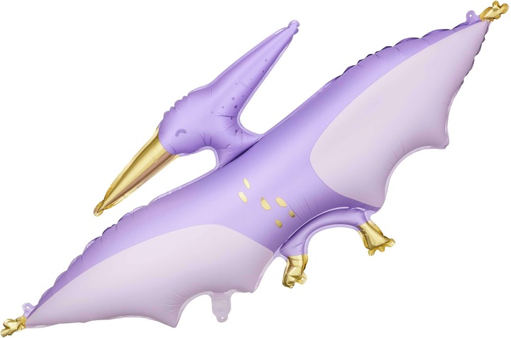 Actual product image Partydeco XXL Foil Balloon Dino Pterodactyl Frosted