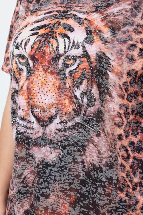 Immagine prodotto Angel of Style T-shirt dal taglio comodo con tigre (44)