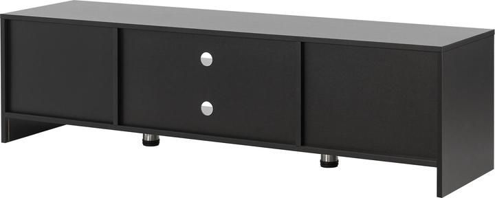 Image du produit En.Casa Table de télévision Stevns Noir (145 x 38 x 40 cm)