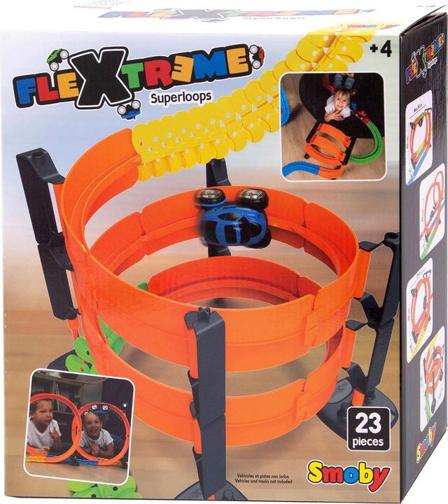 Smoby Flextreme Superloops Race Track Set