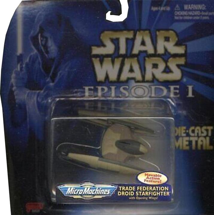 Actual product image Hasbro Star Wars Episode 1 Micro Machine Federation