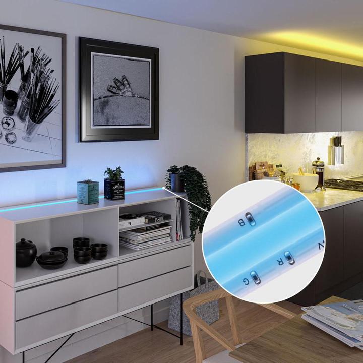 Actual product image Paulmann SimpLED COB Stripe Set (RGBW, 150 cm, Indoor)