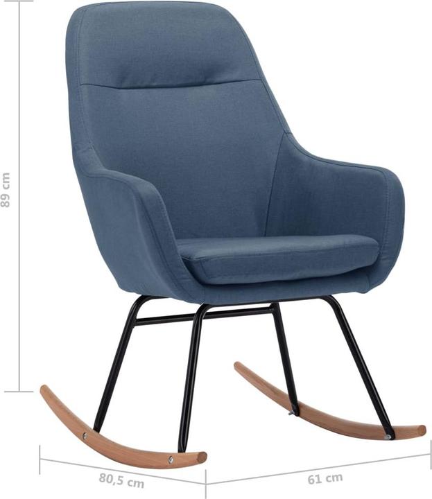 Produktbild vidaXL Schaukelstuhl