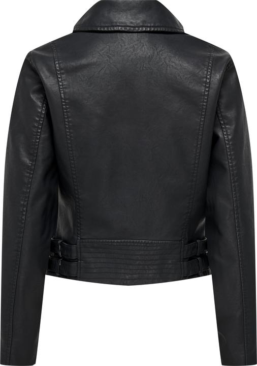 Actual product image Only Band collar Cuffs with zip Biker jacket Biker jacket (XS)