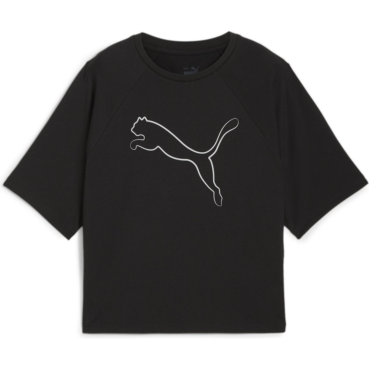 Puma, Damen, Sportshirt, MOTION Relaxed Tee (XL), Schwarz, XL