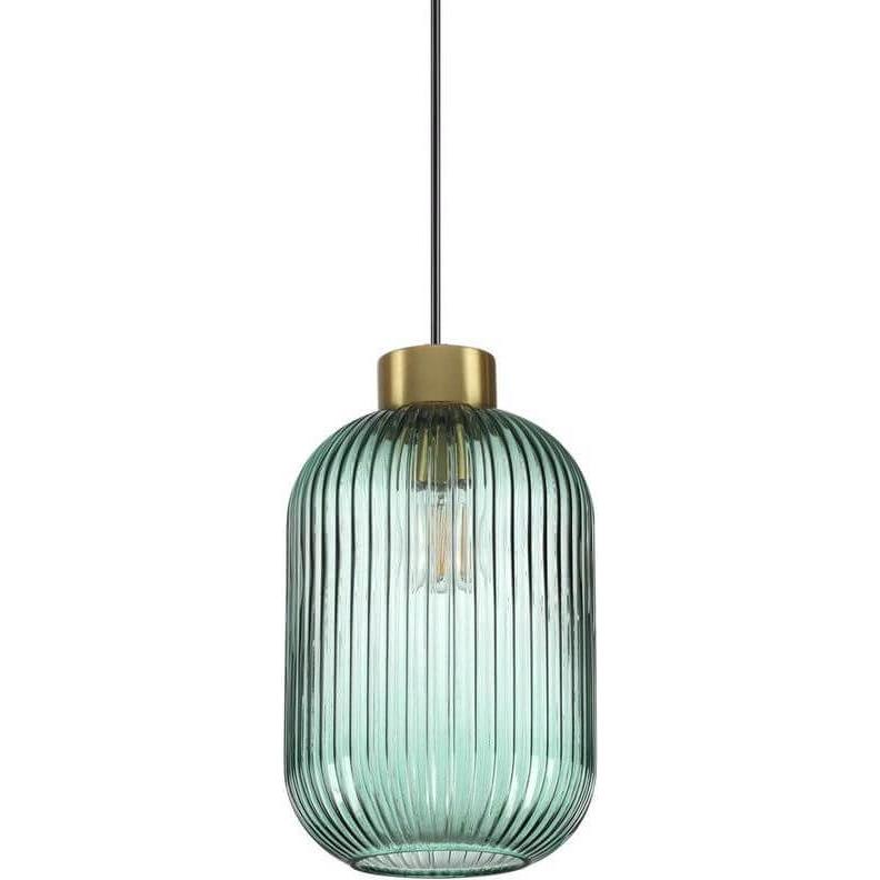 Ideal lux, Pendelleuchte, MINT Pendelleuchte E27 ⌀140mm dimmbar Grün 248554 (E27)