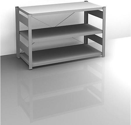 Actual product image kaiserkraft Sideboard plug-in shelf, galvanized