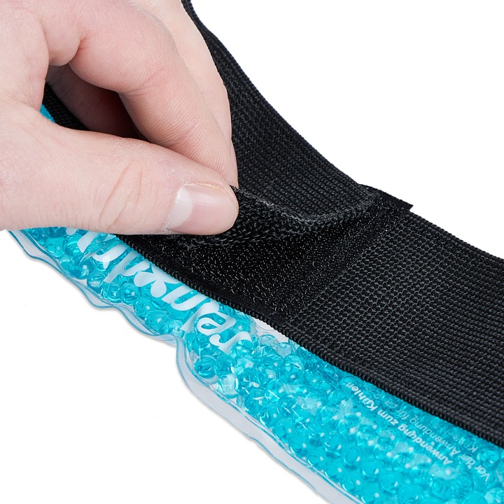 Actual product image Relaxdays 4x head cooling pads (4 x, 190 g)