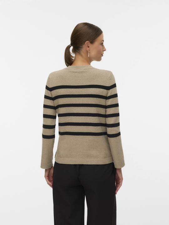 Produktbild Mamalicious Normal geschnitten Rundhals Gerippte Ärmelbündchen Strickoberteil Strickpullover