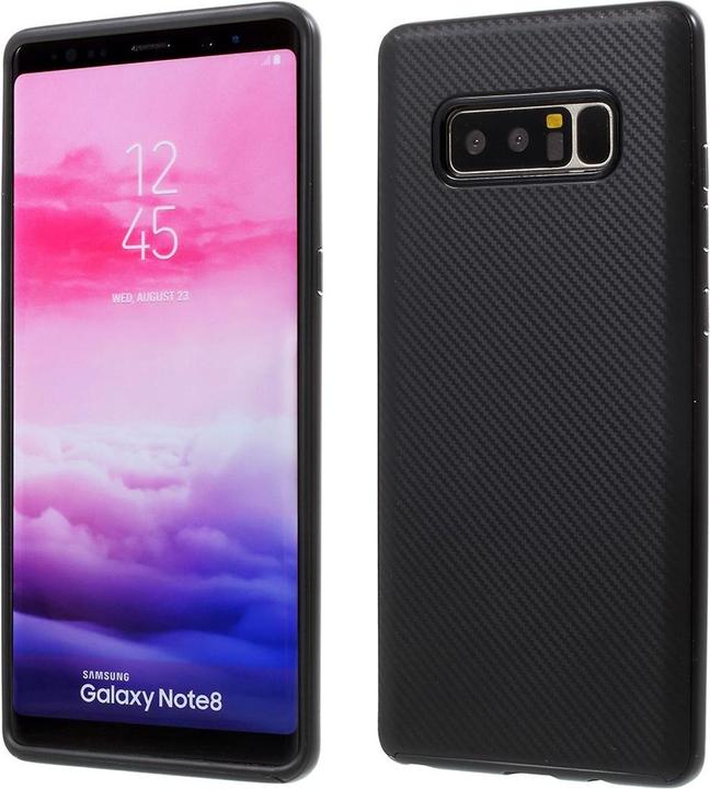 Produktbild König Design Handyhülle für Samsung Galaxy S6 Edge Schutzcase Backcover Bumper Etuis Schwarz (Samsung Galaxy S6 Edge)