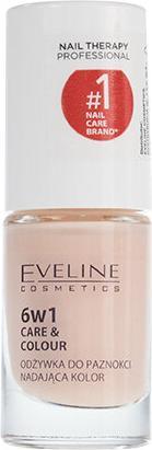 Eveline Nail Therapy Care&Colour 6In1 Conditioner Is A Claw That Gives The Color Rose 5Ml (5 ml)