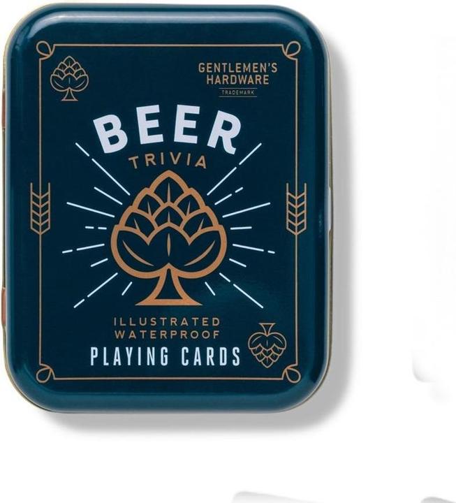 Produktbild Gentlemen's Hardware Beer Playing Cards (Englisch, 2 - 10 Spieler)