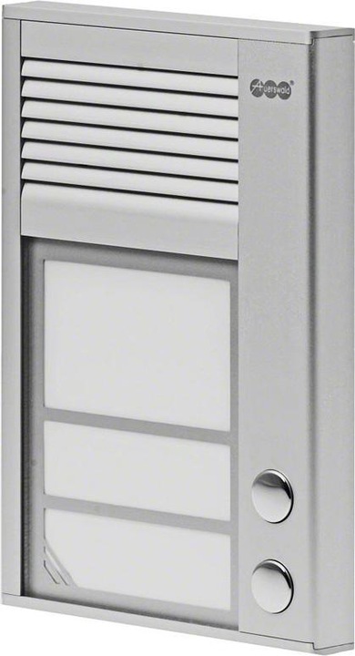 Produktbild Auerswald TFS-Dialog 202 fuer a/b-Nebenstellenanschluss / 2 Klingeltaster / Slim-Line-Gehaeuse / Aluminiump... (Kabelgebunden)