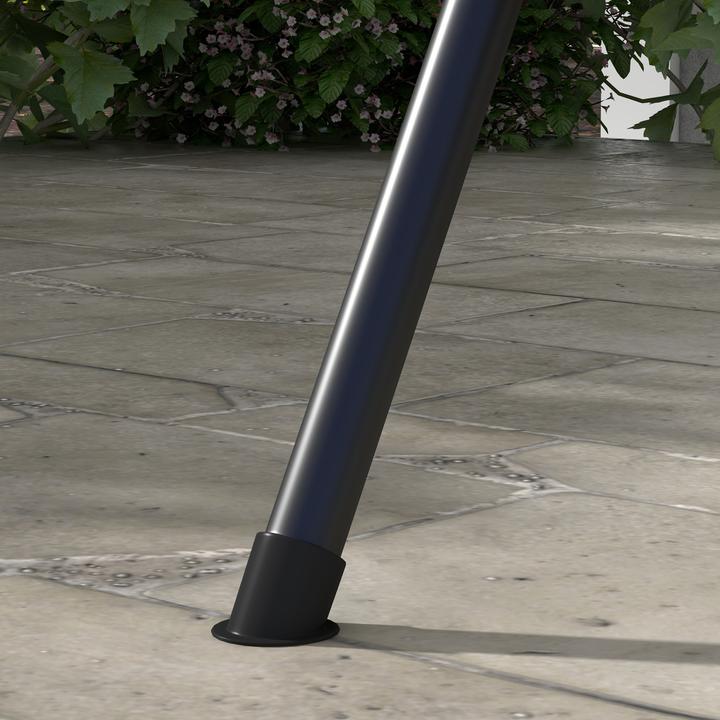 Immagine prodotto Outsunny Hollywoodschaukel Stahl, Polyester Grau