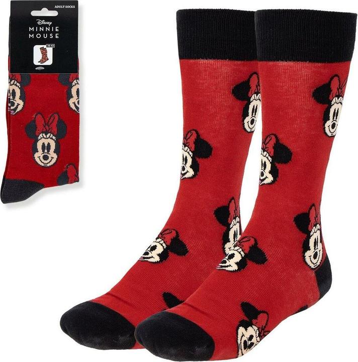 Minnie Mouse Socken Rot (36-43) (Einzelpack, 36 - 43)
