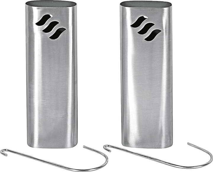Benta Röhrenverdunster 300 ml 20x7,5x3,5cm Edelstahl 2er Satz