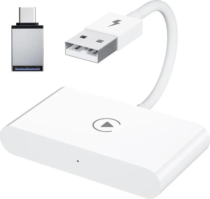 Wireless Carplay Dongle (USB Type C, USB-A)