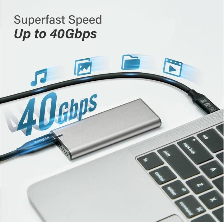 Produktbild edimax USB C – USB C (0.50 m, USB 3.2, 100 W)