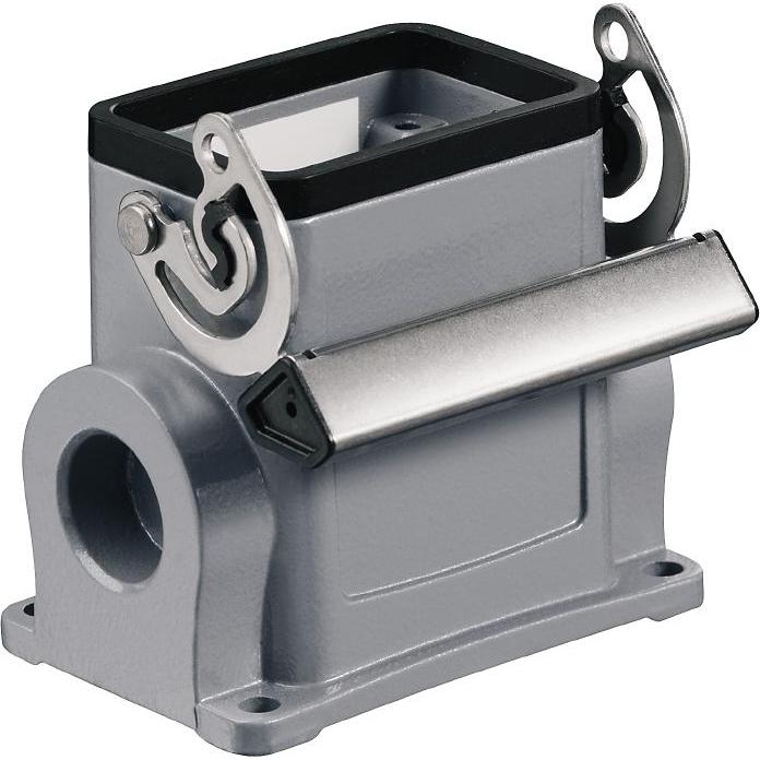 Weidmüller Sockelgehäuse Längsbügel Alu IP66 1788140000 (Gehäuse), Elektronikzubehör + Gehäuse, Grau
