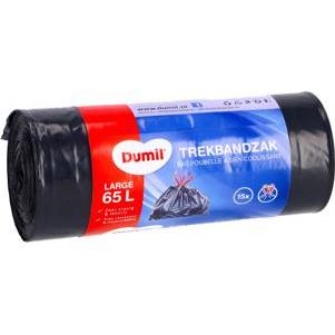 Thumbnail - Dumil Abfallbeutel 65L 15 Stück mit Zugband, Abfallsack
