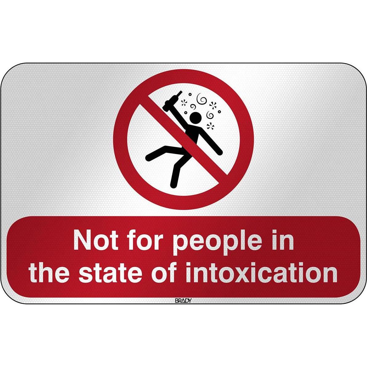 Brady, Etiketten, ISO Safety Sign - Not for
