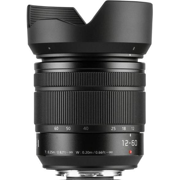 Thumbnail - Panasonic 12-60mm f/3.5-5.6 ASPH. Power O.I.S. (Micro Four Thirds, Micro Four Thirds), Objektiv, Schwarz