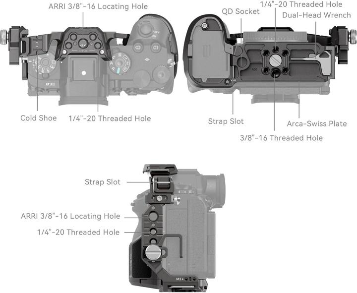Produktbild SmallRig Cage Alpha 9 III (Cage)