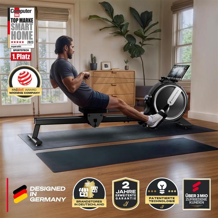 Produktbild Sportstech PROwer Rudergerät schwarz