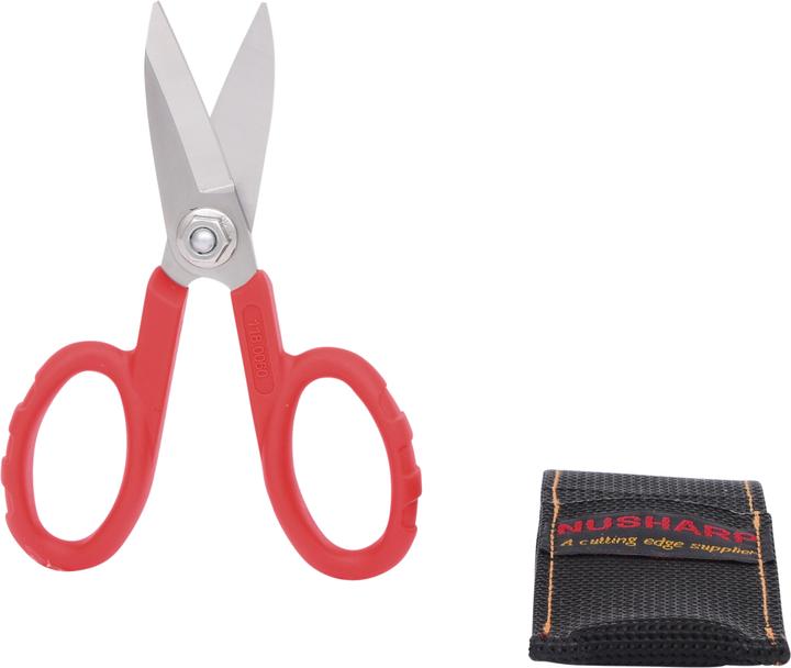 Produktbild KS Tools Universal-Werkstattschere, 140mm, inklusive Gürteltasche (14 cm)