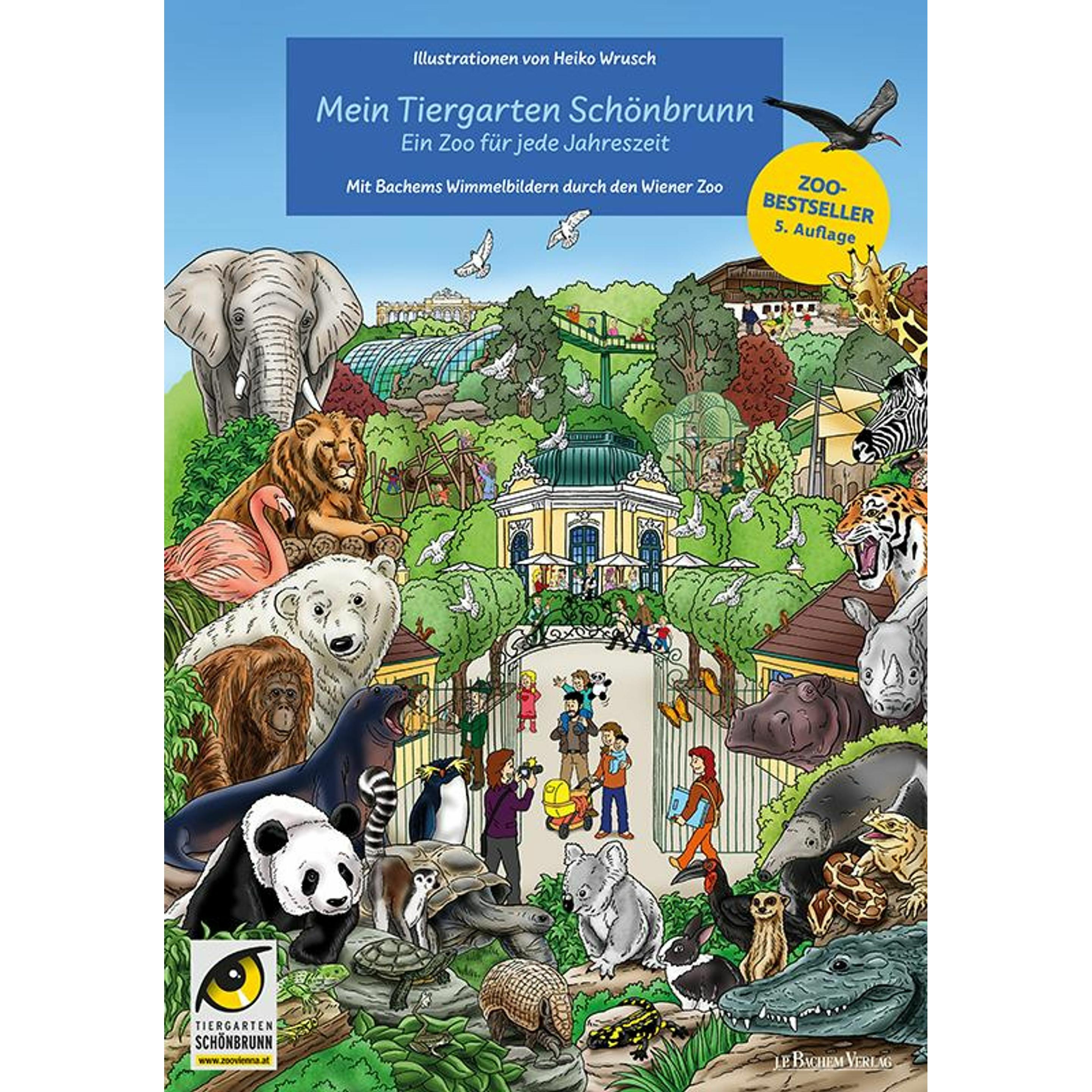 Mein Tiergarten Schönbrunn, Kinderbücher von Heiko Wrusch