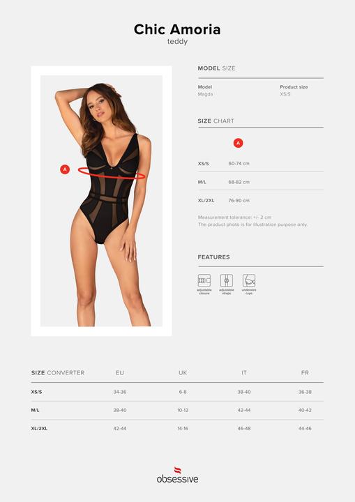 Productafbeelding Obsessive Chique Amoria (L, XL)