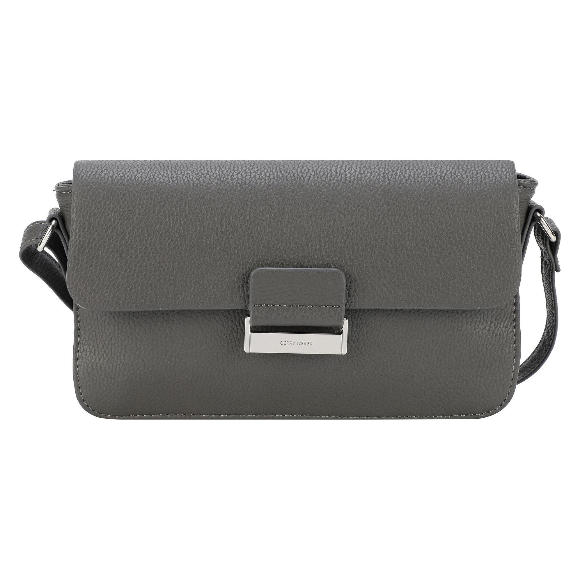 Gerry Weber, Damen, Handtasche, Talk Different 2 Umhängetasche 24 Cm, Grau