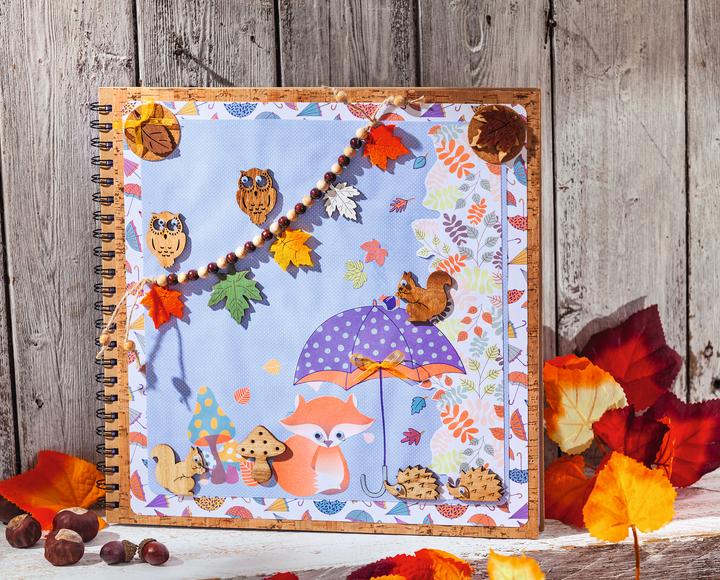 Immagine prodotto VBS Album con raccoglitore ad anelli, 30,5 x 30,5 cm, 30 fogli, 190 gsm