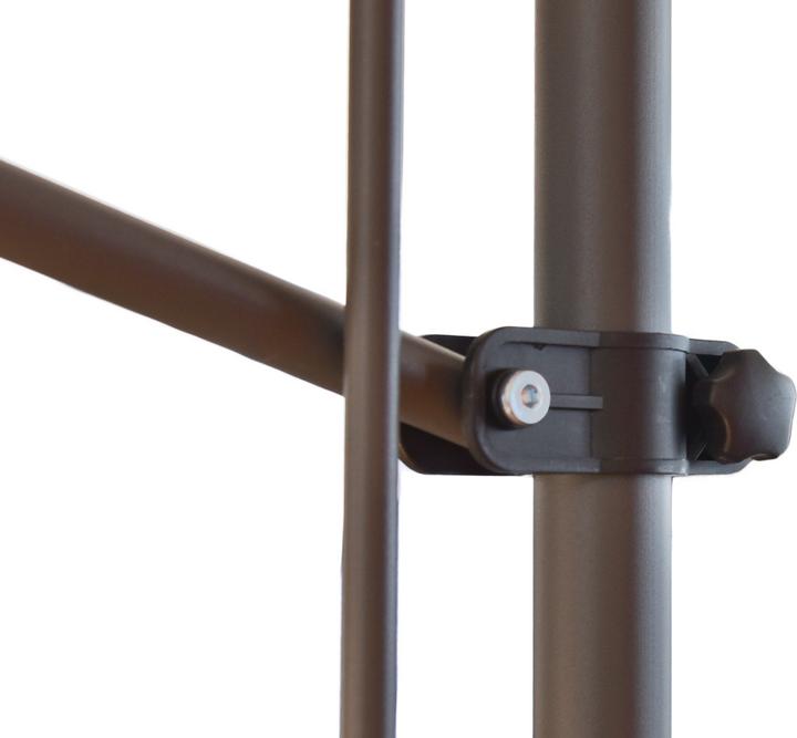 Immagine prodotto Harms Tenda da sole a morsetto grigio (3 m)