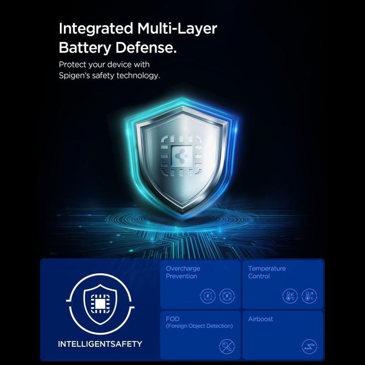 Image du produit Spigen - Wireless Charger Essential EF151MS (ACH10441) - MagSafe, Fast Charge, 15W - Black (15 W)