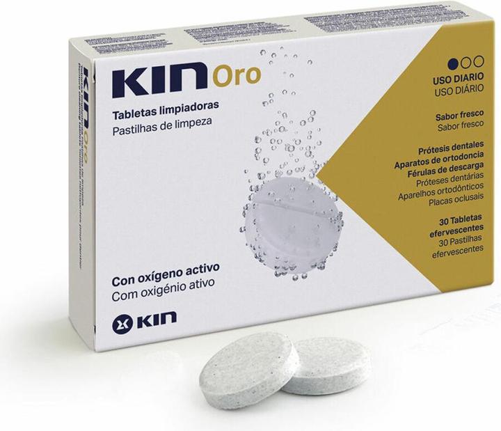 Produktbild KIN ORO tabletas limpiadoras 30 u (Reinigungstücher Gesicht)
