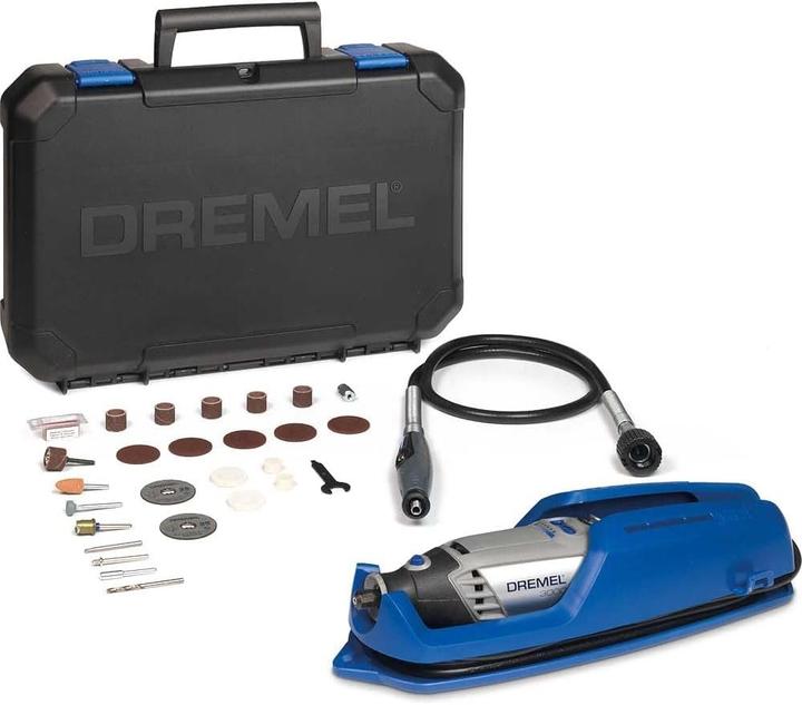 Produktbild Dremel Multifunction Tool with Variable Speed, EZ-Twist Nose Cap, Soft Grip, and Integrated Hook (Multifunktionswerkzeug, Rotationswerkzeug)