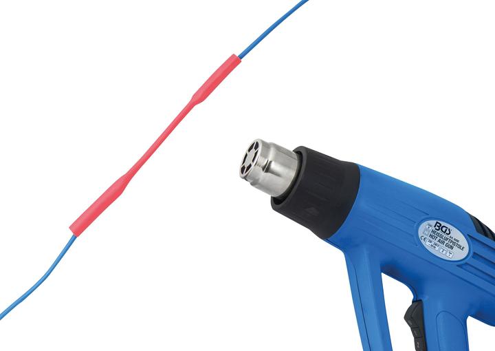 Immagine prodotto BGS Box gauine termorestringenti rosso Ø 2,5 mm 10 m (1 x)