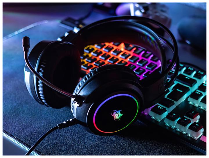 Produktbild Tracer Gaming Ακουστικά GZ X1 με RGB LED φωτισμό,Εύκαμπτο μικρόφωνο,USB,Ρυθμιστή έντασης - SLU47523 (Kabelgebunden)