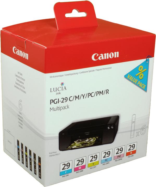 Produktbild Canon Pgi-29 (M, C, R, Y, PC, PM)
