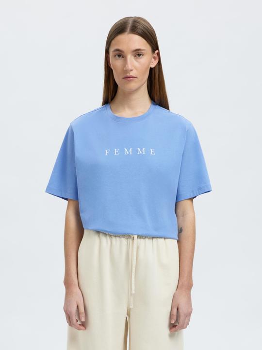 Actual product image Selected Femme Print T-Shirt (XL)