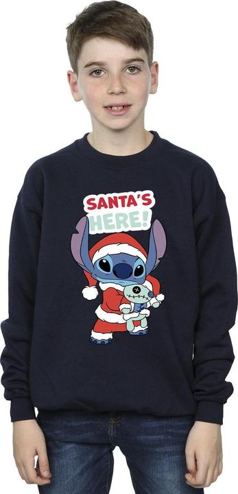Produktbild Disney Lilo & Stitch Santa's Here Sweatshirt Jungen (152, 158)