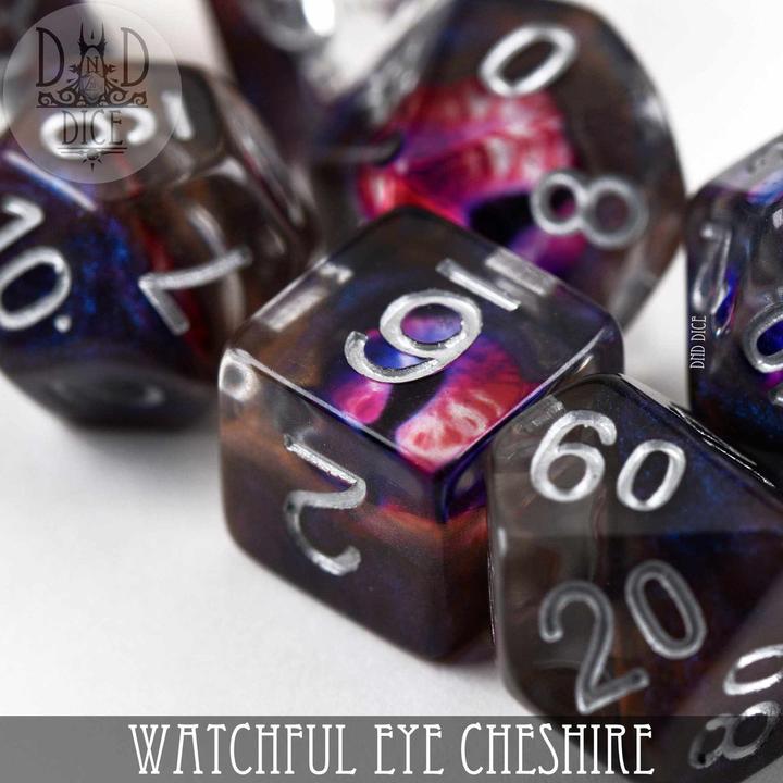 DnD Dice Watchful Eye - Cheshire Dice Set